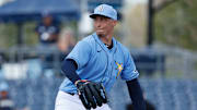 Blake Snell hizo lanzamientos sin problemas