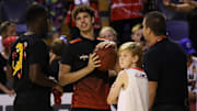 LaMelo Ball se reunió con los Timberwolves 
