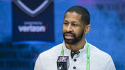 Cleveland Browns general manager Andrew Berry at the 2020 NFL Scouting Combine