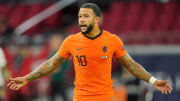 Memphis Depay avec la sélection néerlandaise. 