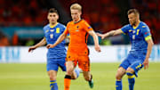 Frenkie De Jong lo hizo todo bien contra Ucrania