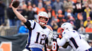 Tom Brady struggled on the road against Cincinnati