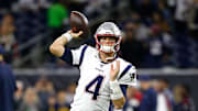 Jarrett Stidham se prepara para su segundo año con los Patriots