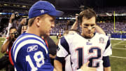 Payton Manning and Tom Brady. 