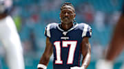New England Patriots WR Antonio Brown