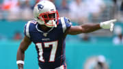 New England Patriots wide receiver Antonio Brown