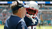 Bill Belichik reacciona al entrenamiento de Antonio Brown con los Saints