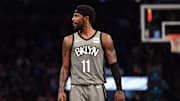 Brooklyn Nets point guard Kyrie Irving continues to deal with a nagging shoulder injury.