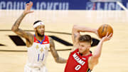 Leonard no está jugando con el Heat debido a una cirugía en el hombro