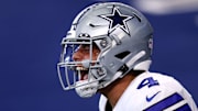 Prescott tuvo una fuerte lesión en el tobillo que terminó la temporada de la NFL en 2020 para éle