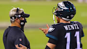 Carson Wentz and Doug Pederson
