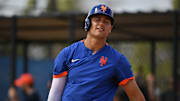 New York Mets outfielder Michael Conforto has been diagnosed with a strained oblique.