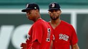Devers y Bogaerts son figuras de Medias Rojas
