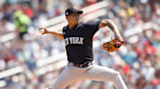 New York Yankees pitcher Jonathan Loaisiga