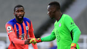 Antonio Rudiger made his first Premier League appearance of the year