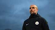 El técnico del Manchester City apura sus vacaciones en Barcelona