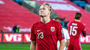 Erling Haaland verpasste mit Norwegen die EM-Chance