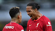 Van Dijk was back at the heart of Liverpool's defence
