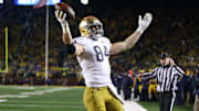 Notre Dame tight end Cole Kmet