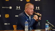 Notre Dame head coach Brian Kelly has sent his players home.