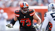 Former Cleveland Browns offensive lineman Joe Thomas