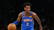 Oklahoma City Thunder v Brooklyn Nets