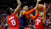 Oklahoma City Thunder v Houston Rockets