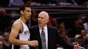 Danny Green y Popovich en sus tiempos en los Spurs