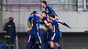 Arsenal won 3-1 in Piraeus last week, putting themselves in a strong position to progress ahead of the second leg