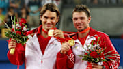 Roger Federer coronó una brillante actuación en el dobles de Beijing 2008 