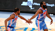 Durant y Harden han brillado en sus dos actuaciones con los Nets