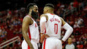 Harden y Westbrook han liderado a los Rockets a ser un temible equipo ofensivo