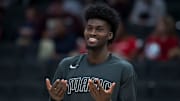 Jonathan Isaac está trabajando para regresar 100% saludable de su lesión 
