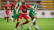 Aimar Sher (r.) soll das Interesse aus der Bundesliga geweckt haben