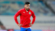El jugador Alexis Vega.