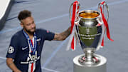 Neymar après la défaite en finale de Ligue des Champions. 