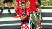 Perisic levanta la Champions League con la bandera de Croacia