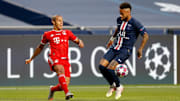 Neymar y Thiago Alcantara