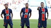La flow de cette photo avec Neymar, Mbappé et Icardi. 