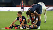 Kimpembe félicite l'homme du match, Di Maria