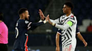 Manchester United versus PSG was one of the ties of the round