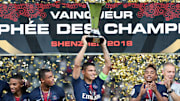 Thiago Silva avec le trophée des Champions en 2018.