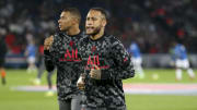 Neymar y Mbappé, listos para enfrentar al Manchester City de Pep Guardiola.