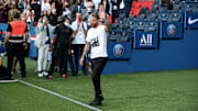 Sergio Ramos während der Präsentation des PSG-Kaders 2021/22