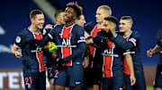 Timothée Pembélé a inscrit son premier but avec le PSG.