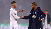 Sergio Ramos y Mbappé