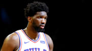 Embiid jugó un superlativo partido ante los Celtics