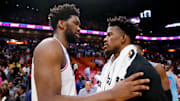 El intercambio de mensajes entre Joel Embiid y Jimmy Butler ha dado paso a los rumores en la NBA