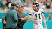 Carson Wentz is vocal in the Eagles' draft plans, as he should.