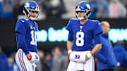 Eli Manning wasn't exactly thrilled to spend the 2019 season backing up Daniel Jones.